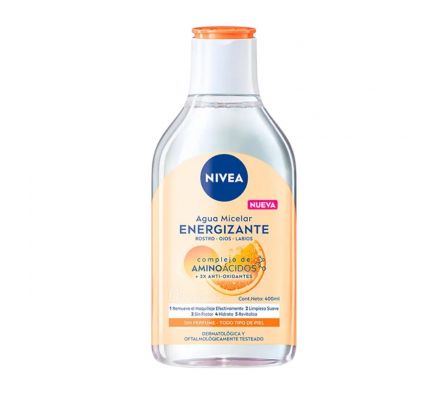 NIVEA FACE CLEAN AGUA MICELAR ILUMIN 400ML