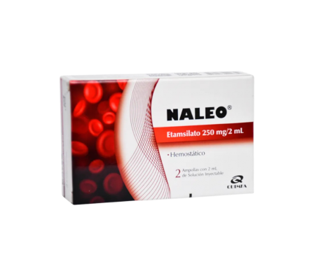 NALEO 250 MG INYECTABLE CAJA X 2 AMPOLLAS 2 ML