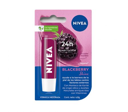 NIVEA LIP CARE BLACKBERRY 4,7 GR.