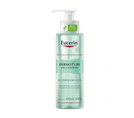 EUCERIN FACE DERMOPURE GEL LIMPIADOR 400ML