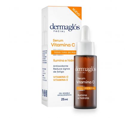 DERMAGLOS FACIAL SERUM  VITAMINA CX25G