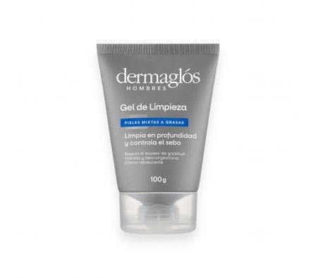 DERMAGLOS HOMBRES GEL DE LIMPIEZA X100G