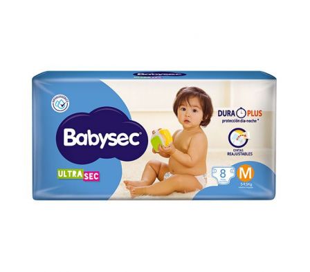 BABYSEC PAN ULTRA REGULAR M 24*8UN