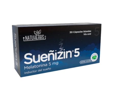 SUENIZIN 5 MG CAJA X 30 CAPS BLANDAS