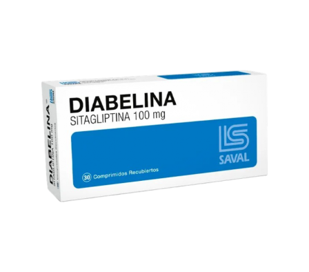DIABELINA 100 MG X 30 COMP