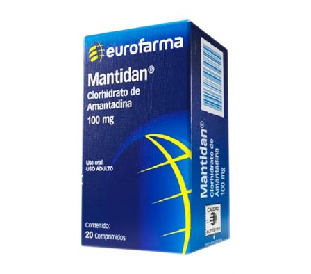 MANTIDAN 100 MG CAJA X 20 COMP