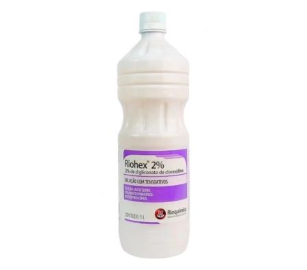 RIOHEX  2% SOLUCION ACUOSA CLOREXIDINA FCO X 1000 ML