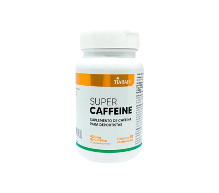TIARAJU SUPER CAFEINE FRASCO X 30 COMPRIMIDOS
