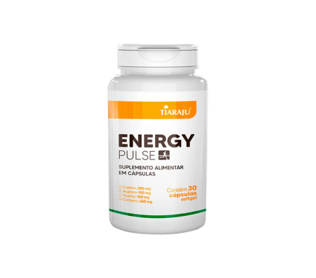 TIARAJU ENERGY  PULSE FRASCO X 30 COMPRIMIDOS