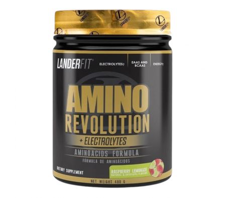 AMINO REVOLUTION LANDERFIT RASPBERRY LEMONADE 480 GR