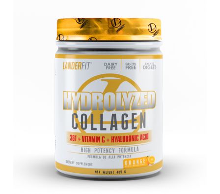 HIDROLYZED COLLAGEN LANDERFIT ORANGE POTE 405 GR