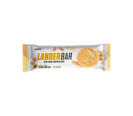 LANDERBAR PEANUT BUTTER LOW CARB CAJA X 20 UNIDADES