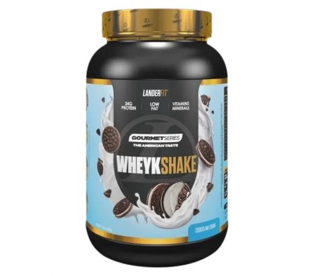 WHEYKSHAKE LANDERFIT COOKIES AND CREAM POTE X 450GR