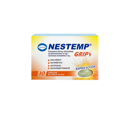 NESTEMP GRIP CAJA X 10 CAPS