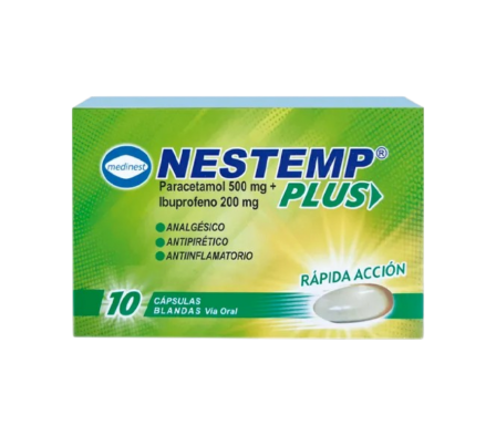 NESTEMP PLUS CAJA X 10 CAPS