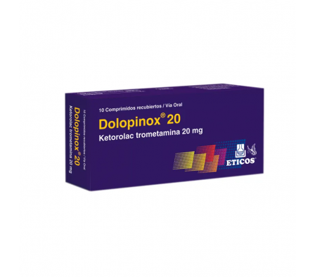 DOLOPINO 20 MG CAJA X 10 COMPRIMIDOS