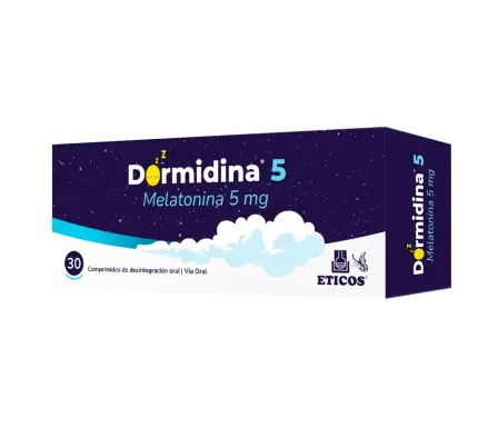 DORMIDINA 5 MG CAJA X 30 COMPRIMIDOS