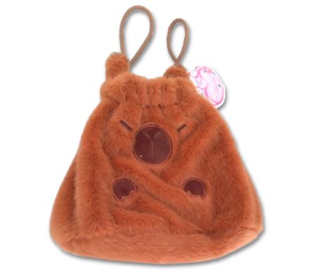BOLSO INF ANI/CAPIBARA 17*12*20 CM