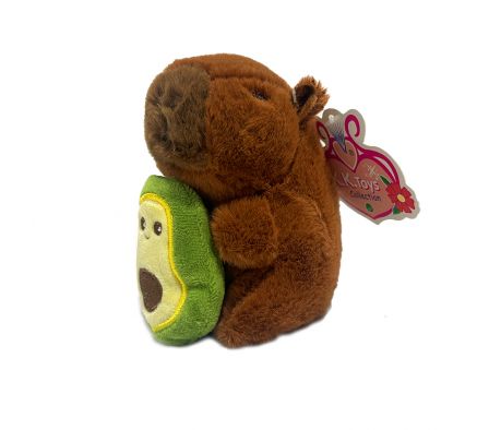 PELUCHE CAPIBARA LLAVERO 12 CM