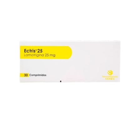ECTRIS 25 MG CAJA X 30 COMPRIMIDOS