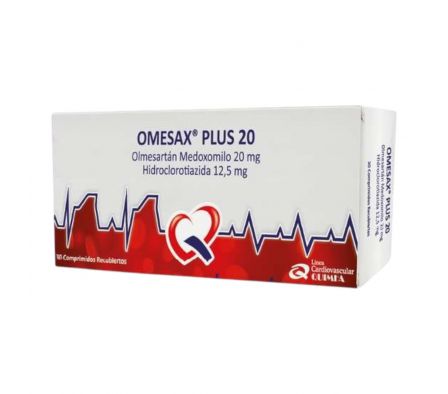 OMESAX PLUS 20 MG CAJA X 30 COMPRIMIDOS