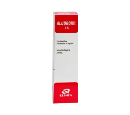 ALUDROX 1 % SOLUCION TOPICA X 100 ML