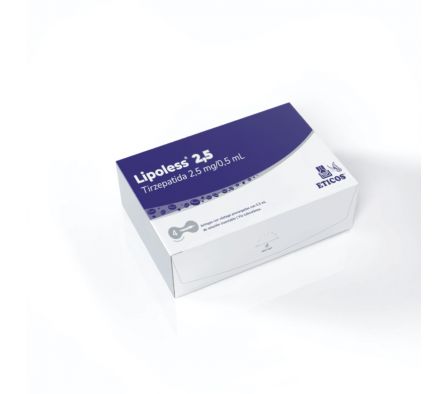 LIPOLESS 2.5 MG CAJA X 4 JERINGAS PRECARGADAS CON VASTAGO