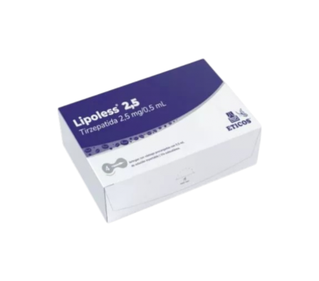 LIPOLESS 2.5 MG CAJA X 4 JERINGAS PRECARGADAS CON VASTAGO