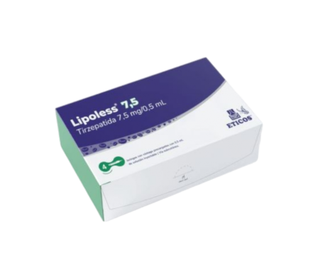 LIPOLESS 7,5 MG CAJA X 4 JERINGAS PRECARGADAS CON VASTAGO