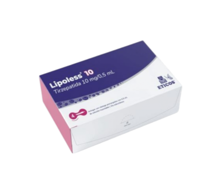 LIPOLESS 10 MG CAJA X 4 JERINGAS PRECARGADAS CON VASTAGO