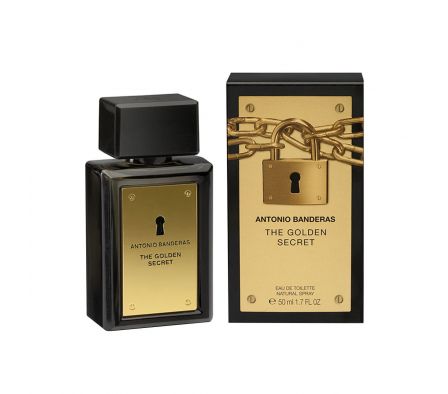 ANTONIO BANDERAS SECRET GOLDEN EDT 50 ML.