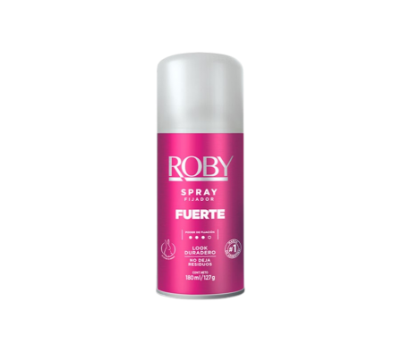 ROBY FIJADOR FUERTE 180 ML