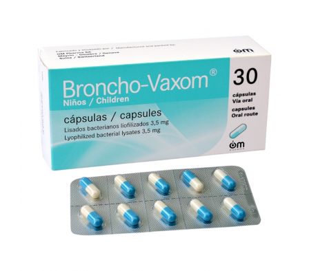BRONCHO VAXON NINOS CAJA X 30 CAPSULAS