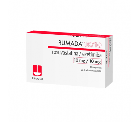 RUMADA 10/10 MG CAJA X 30 COMPRIMIDOS