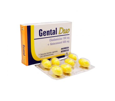 GENTAL DUO CAJA X  7 OVULOS