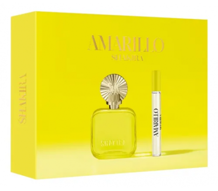 BANDERA SHAKIRA AMARILLOESTUCHE 80 ML+MEGA