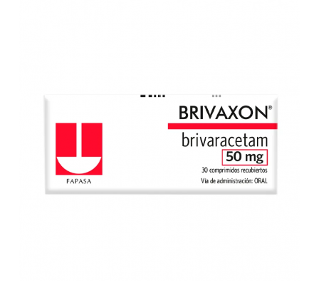 BRIVAXON 50 MG CAJA X 30 COMPRIMIDOS