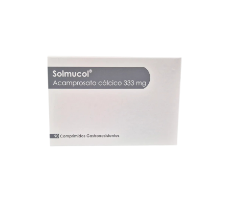 SOLMUCOL 333 MG CAJA X 90 COMPRIMIDOS