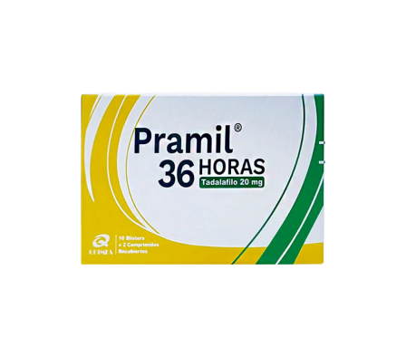 PRAMIL 36 HORAS 20 MG CAJA X 20 COMPRIMIDOS