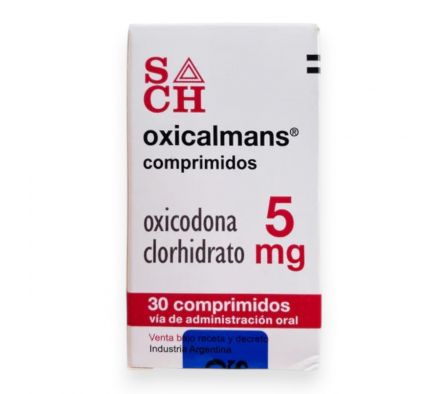 OXICALMANS 5 MG CAJA X 30 COMPRIMIDOS