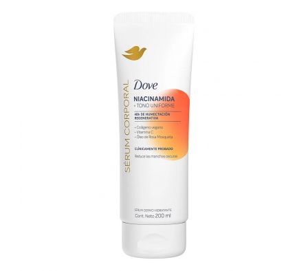 DOVE SERUM CORP TONO UNIF NIACI 12X200ML