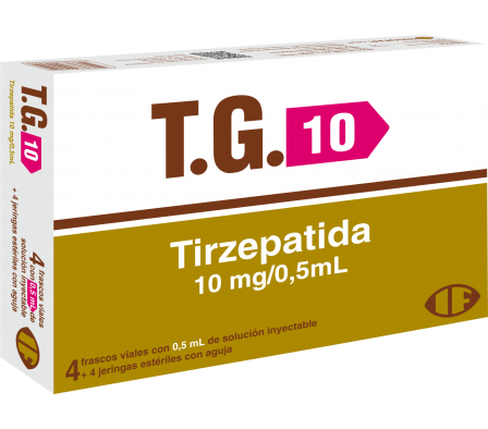 T.G.10 MG INYECTABLE 0,5 ML 4 JERINGAS