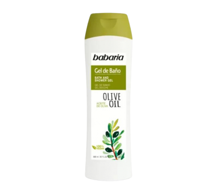 BABARIA GEL DE BANO OLIVA 600 ML
