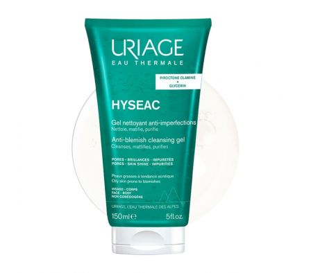 URIAGE HYSEAC GEL NETTOYANTE X 150ML