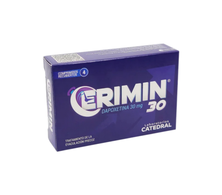 ERIMIN 30 MG CAJA X 4 COMPRIMIDOS