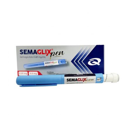SEMAGLIX PEN 0,25 MG 0.5 MG AUTOINYECTABLE X 3 ML