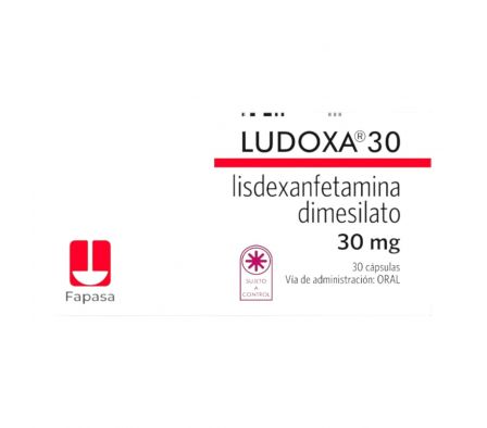LUDOXA 30 MG CAJA X 30 CAPSULAS