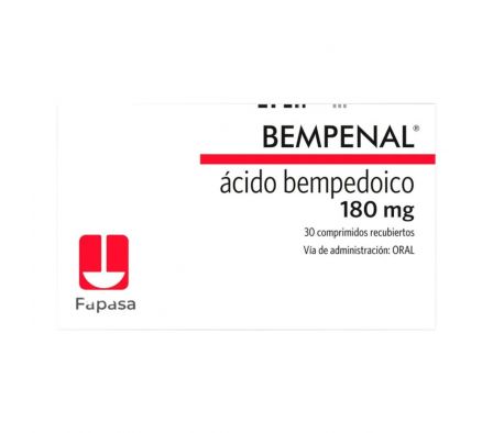 BEMPENAL 180 MG CAJA X 30 COMPRIMIDOS