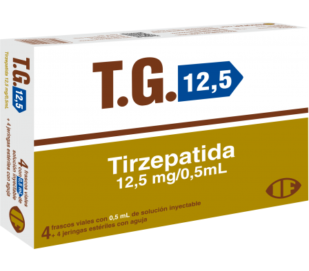 T.G.12.5 MG INYECTABLE 0,5 ML 4 JERINGAS