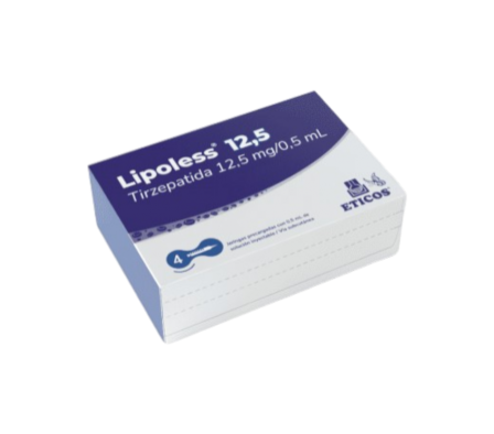 LIPOLESS 12,5 MG CAJA X 4 JERINGAS PRECARGADAS CON VASTAGO